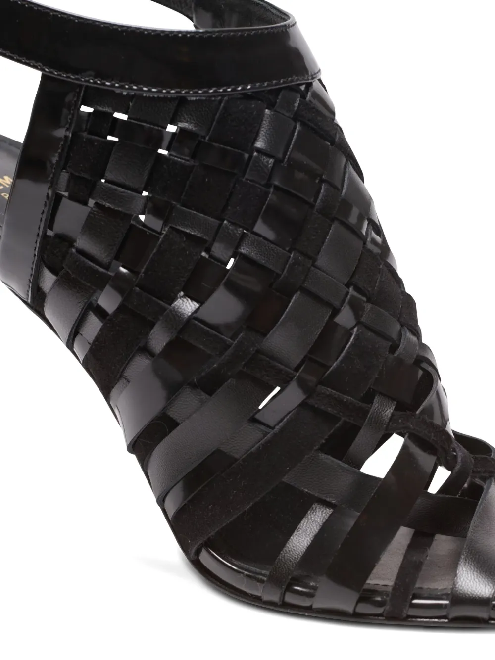 Balmain Sandalen met open neus Zwart