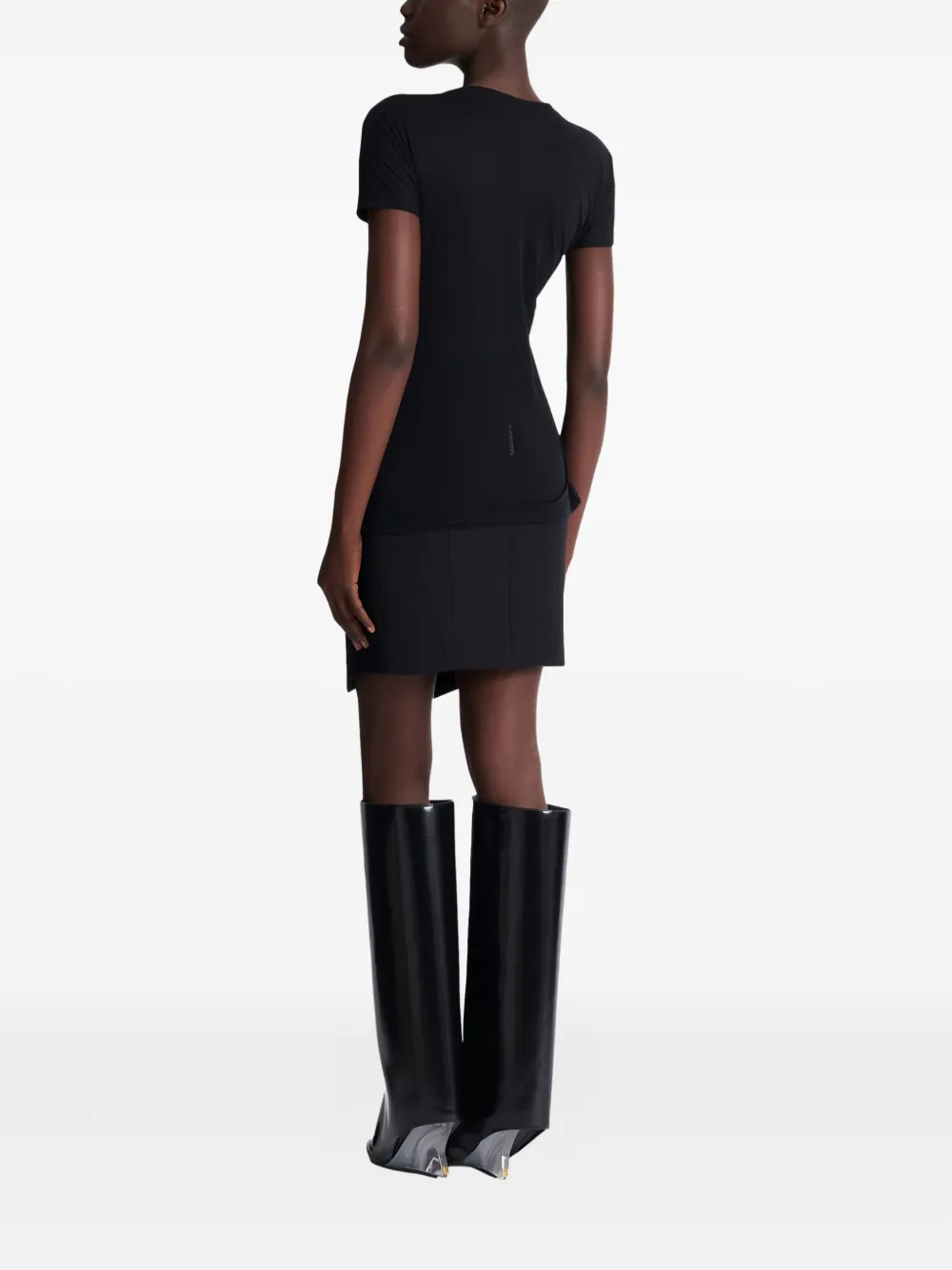 Balmain Crew-neck T-shirt In Animal Print