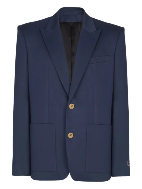Balmain blazer de sagra con dos botones