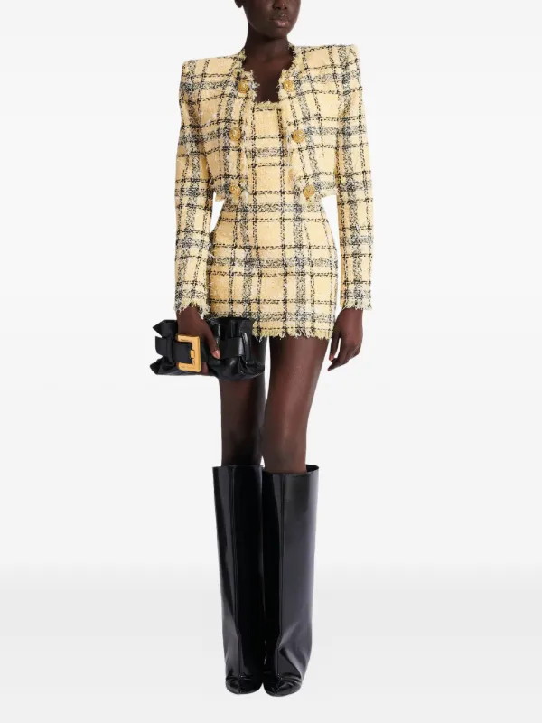 balmain tweed mini dress Balmain Tweed Mini dress
