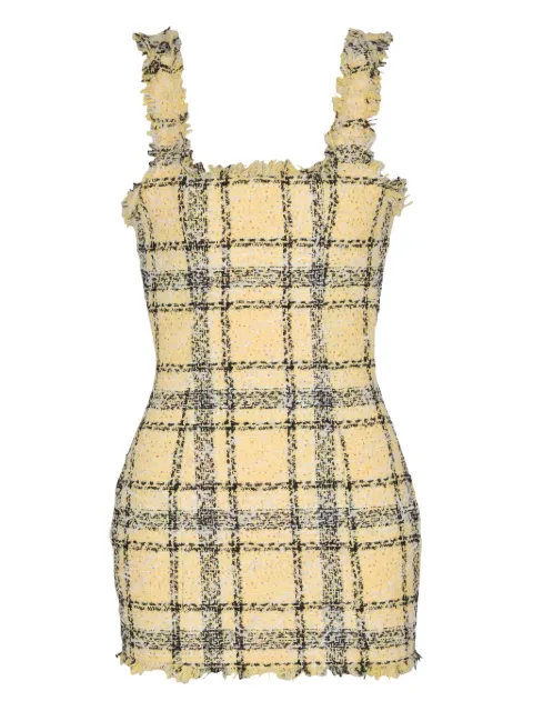 Balmain tweed mini dress