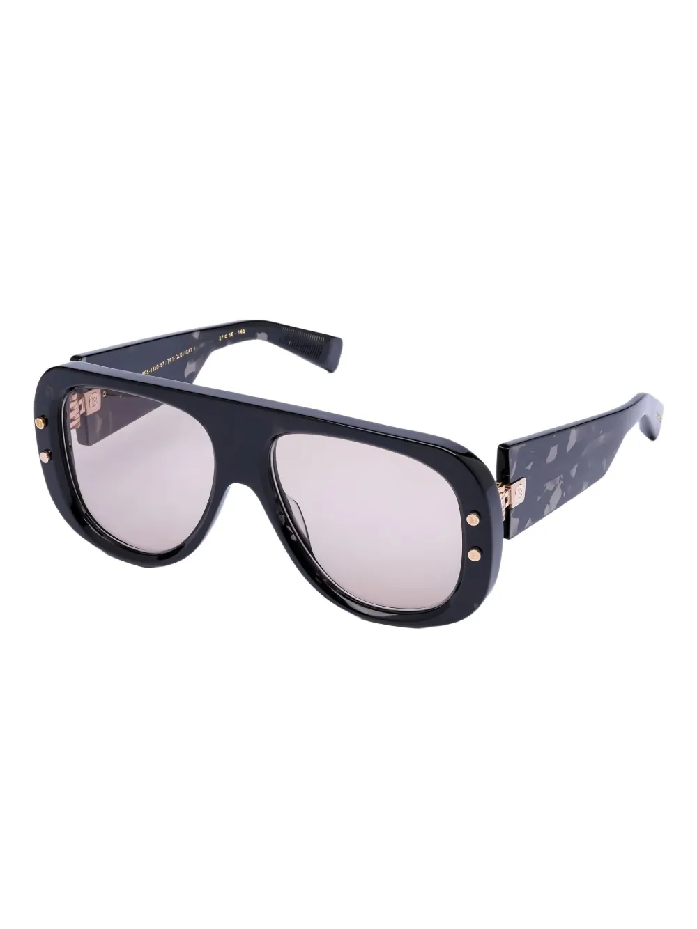 Balmain Eyewear Pulse zonnebril met piloten montuur - Zwart