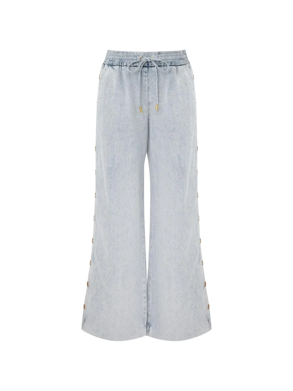 ZIMMERMANN Jeans Rebellion con coulisse - Blu