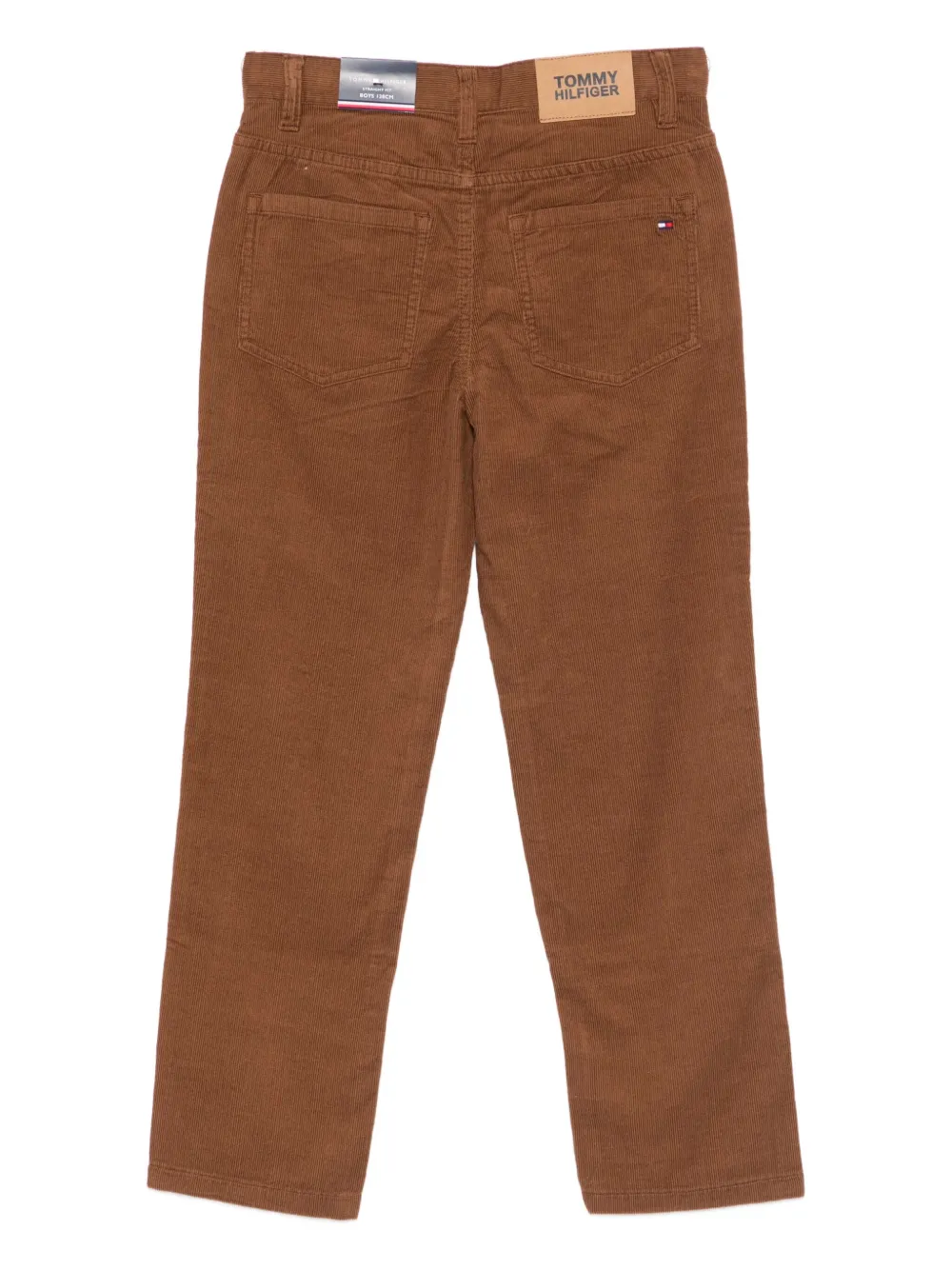 Tommy Hilfiger Junior Corduroy Trousers In Brown