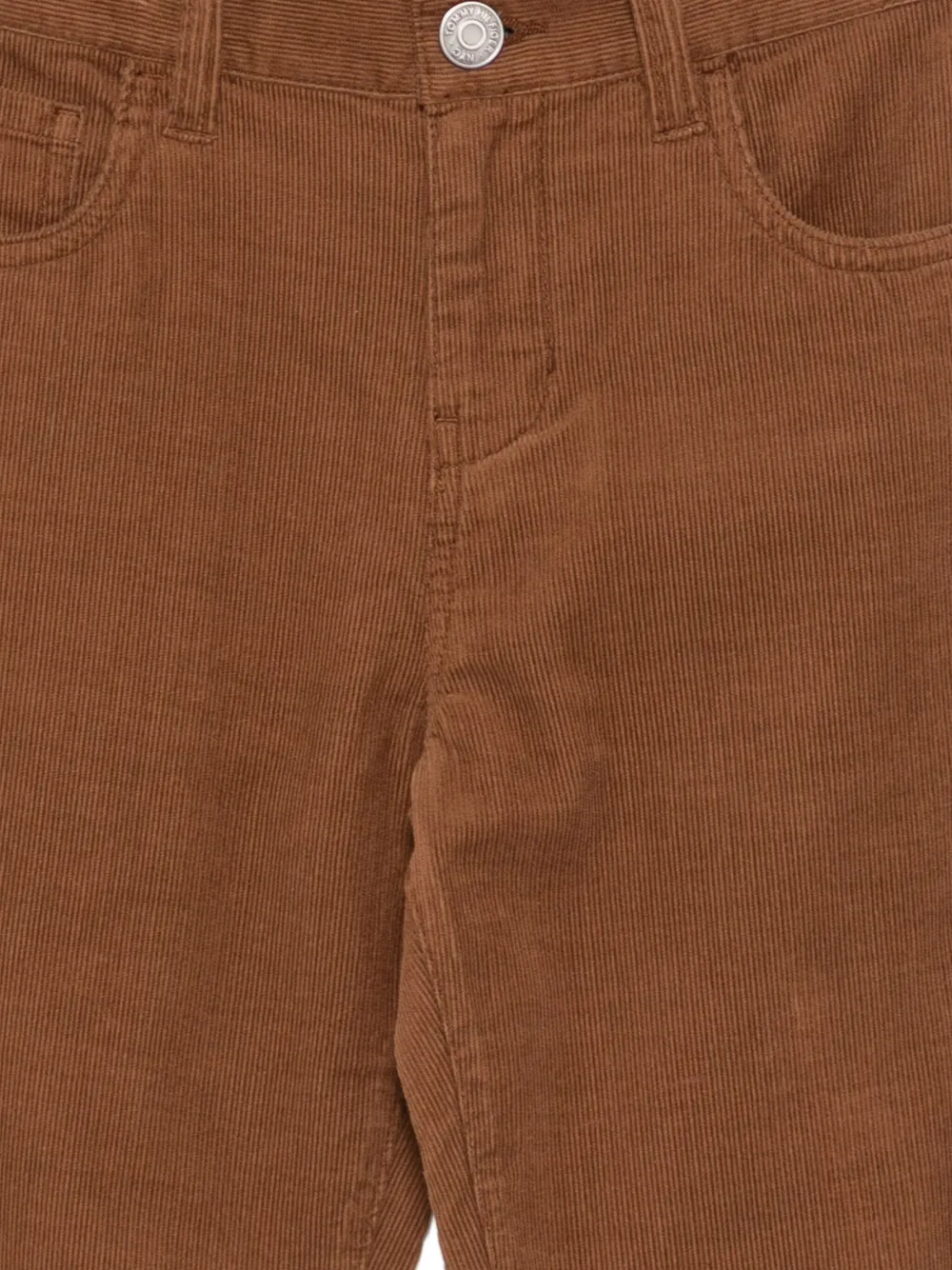 Tommy Hilfiger Junior Corduroy Trousers In Brown