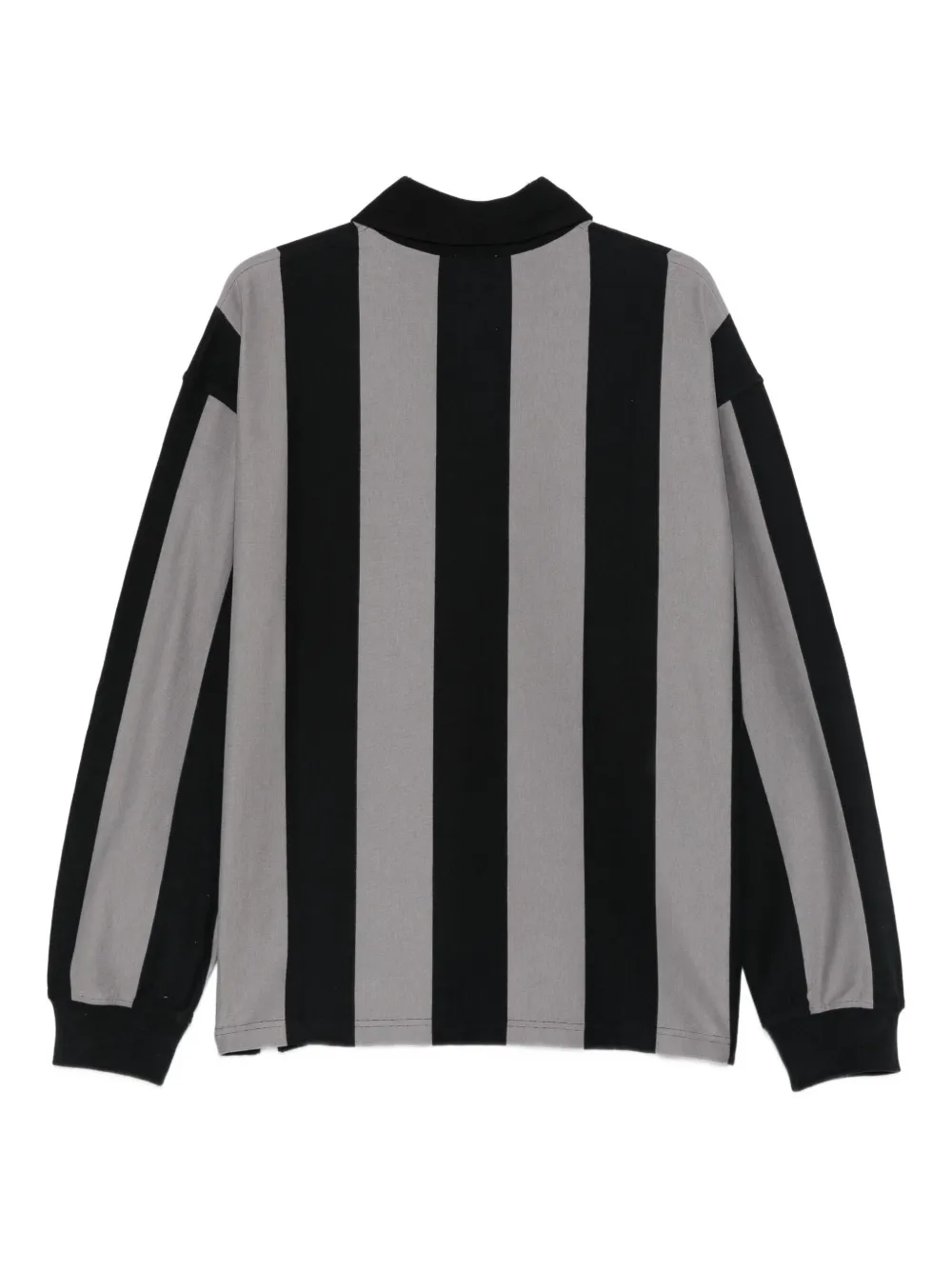 AGOLDE Gestreept poloshirt - Grijs