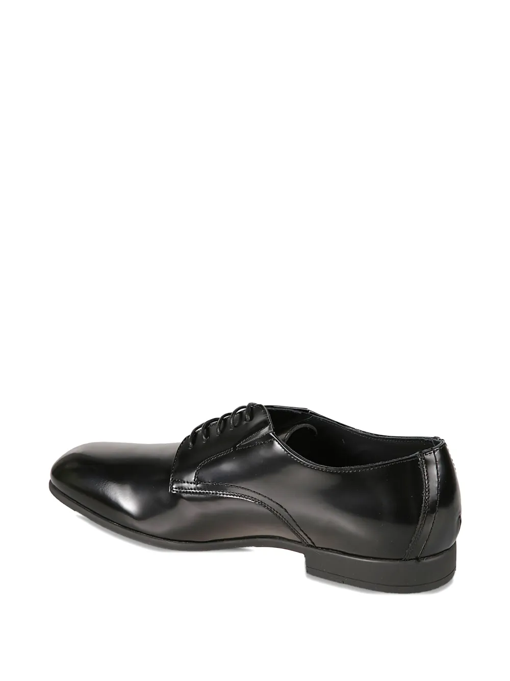 Baldinini Leren derby schoenen Zwart