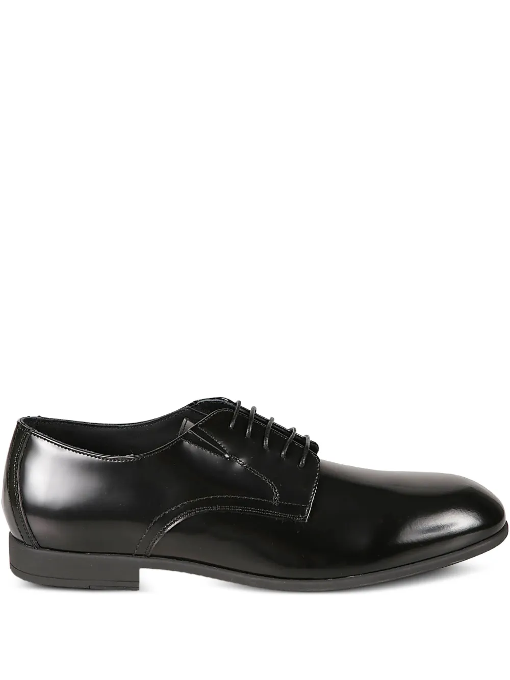 Baldinini leather derby shoes | Black | Image 1