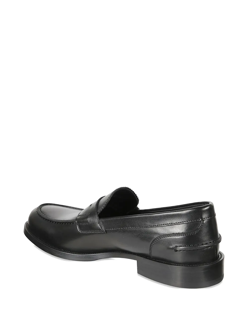 Baldinini Leren loafers Zwart