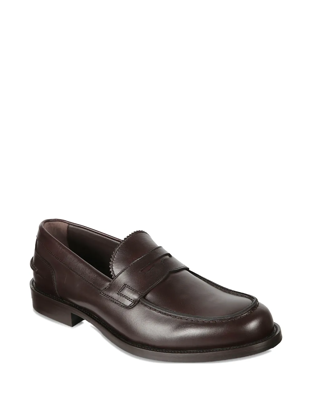 Baldinini Leren loafers Bruin