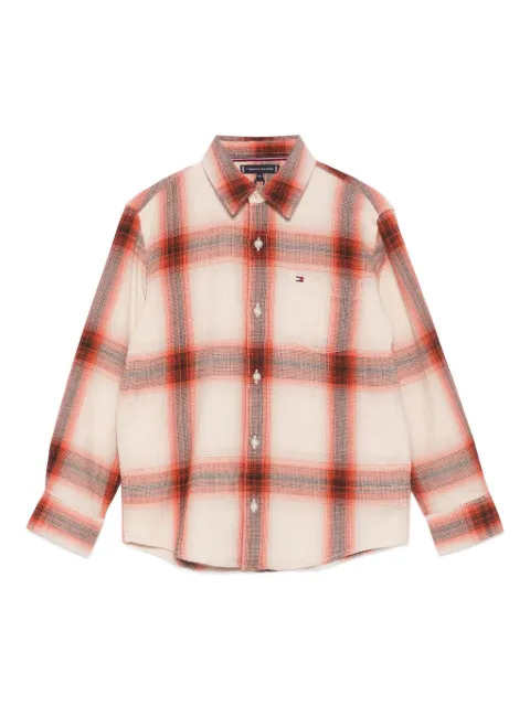 Tommy Hilfiger Junior Waffle-texture shirt