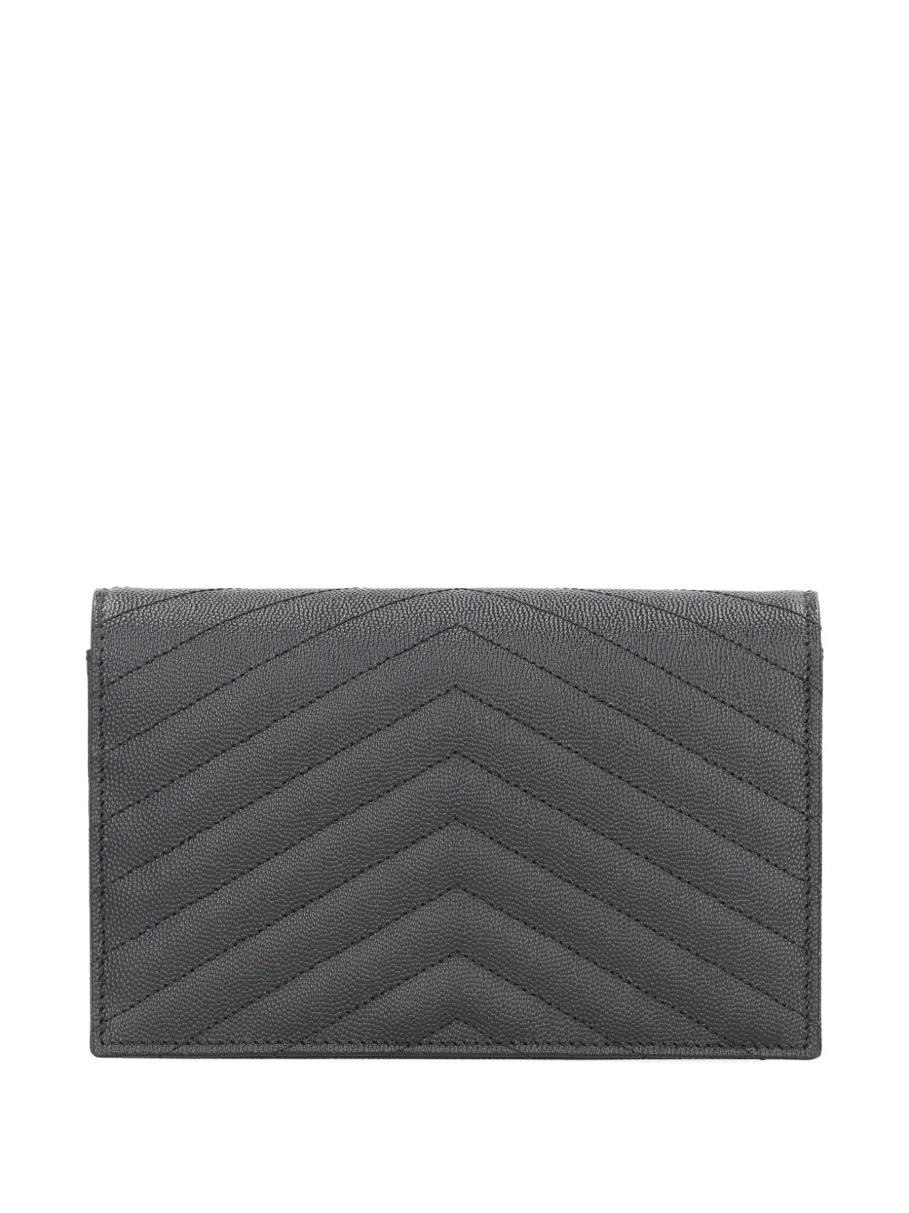 Saint Laurent Mini Cassandre Logo-detail Envelope Cross Body Bag In Black