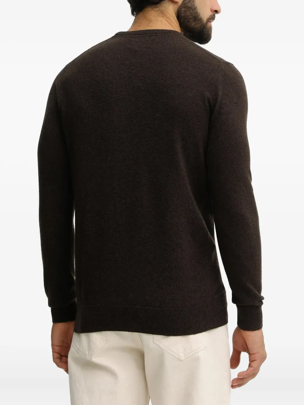 Barbour Logo Top In Brown