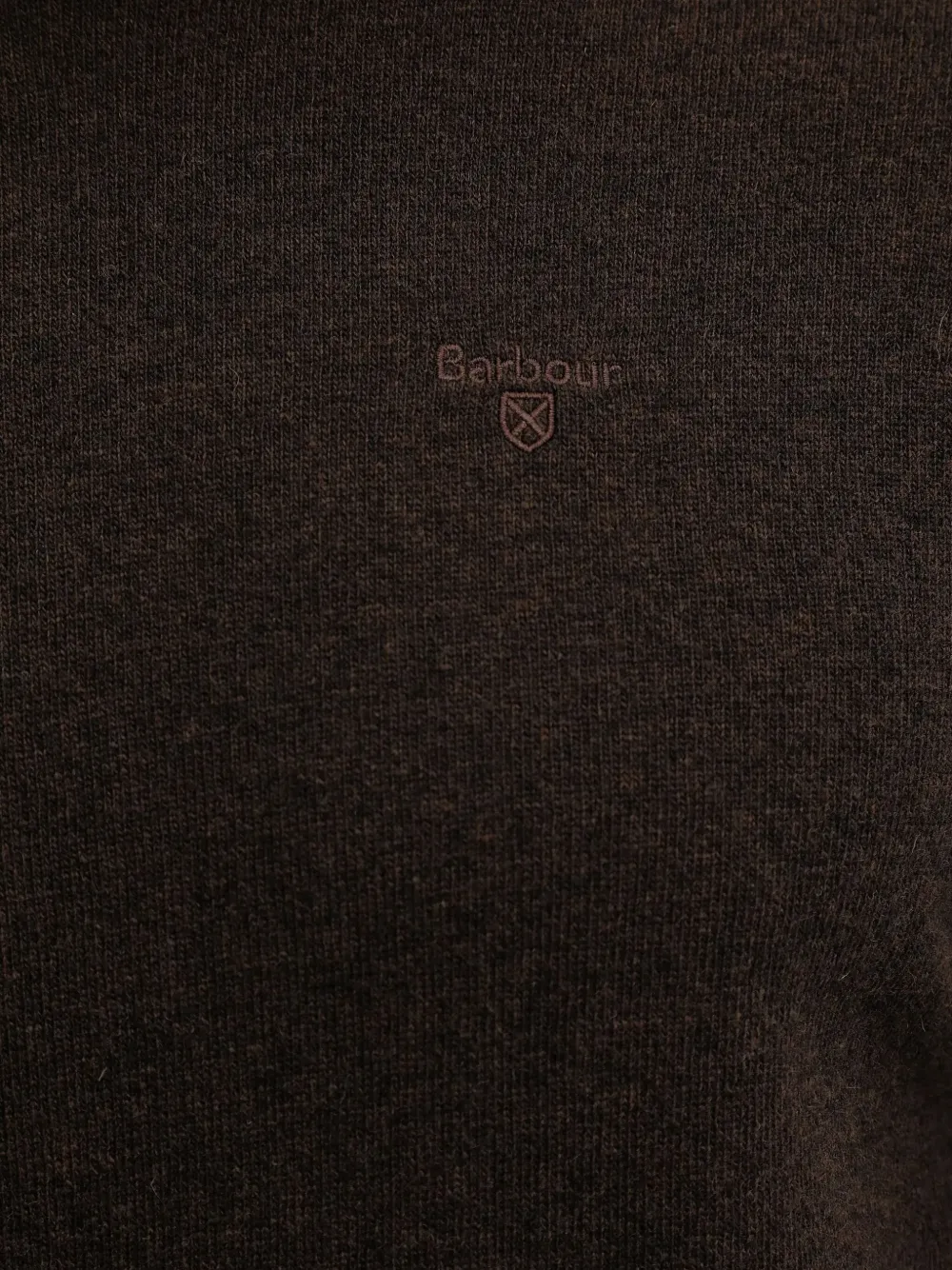 Barbour Logo Top In Brown