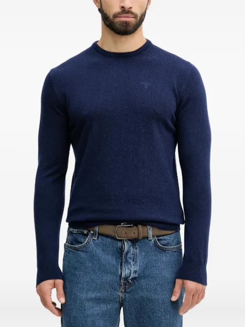 Barbour crew-neck logo sweater