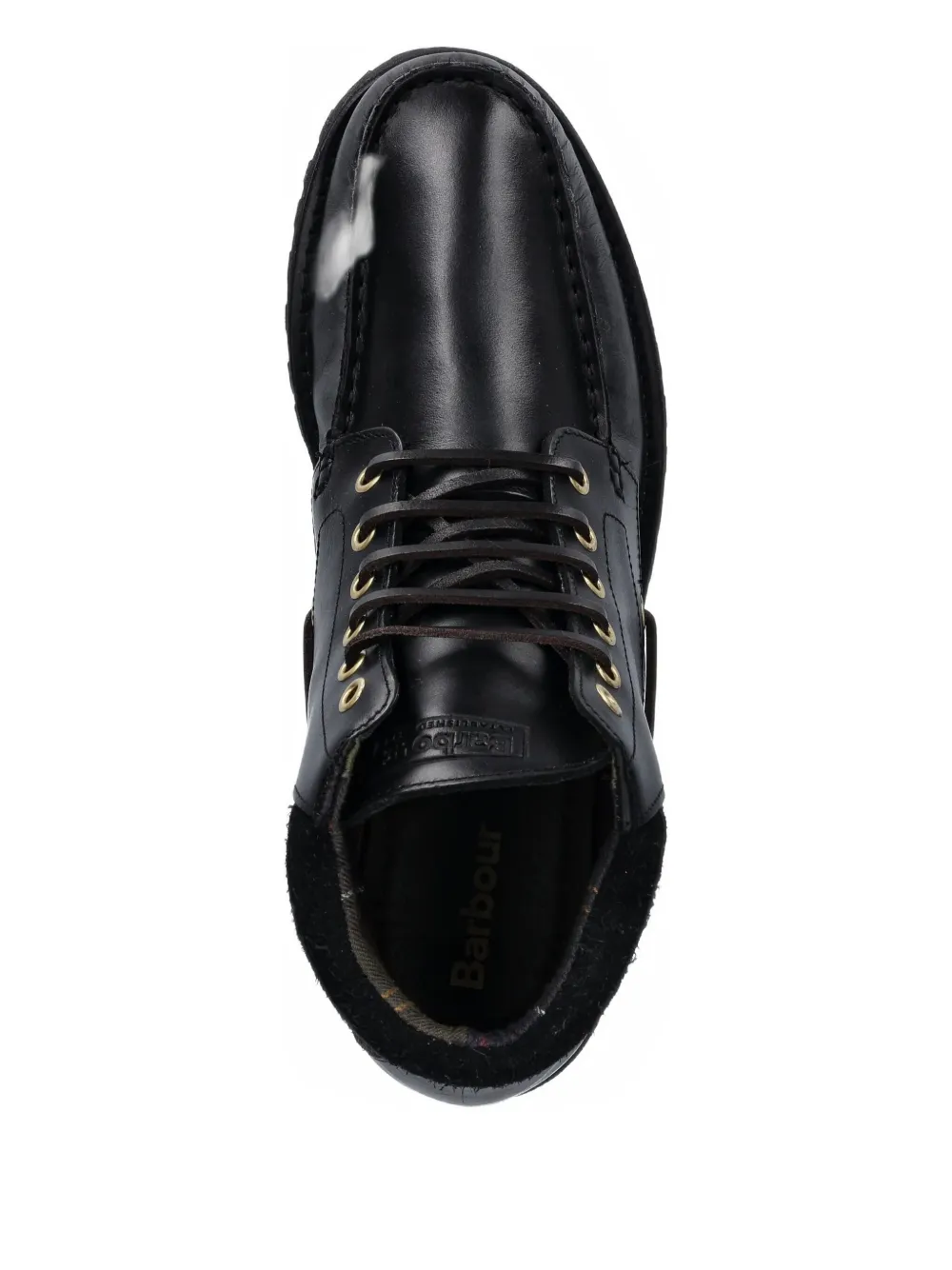 Barbour 30mm Tiller Eyelet Lace-up Boots In Black