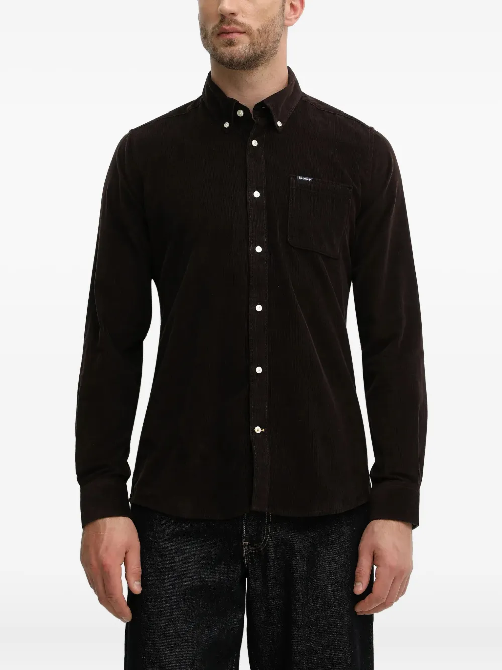 Barbour camisa Ramsey | marrón | Image 1