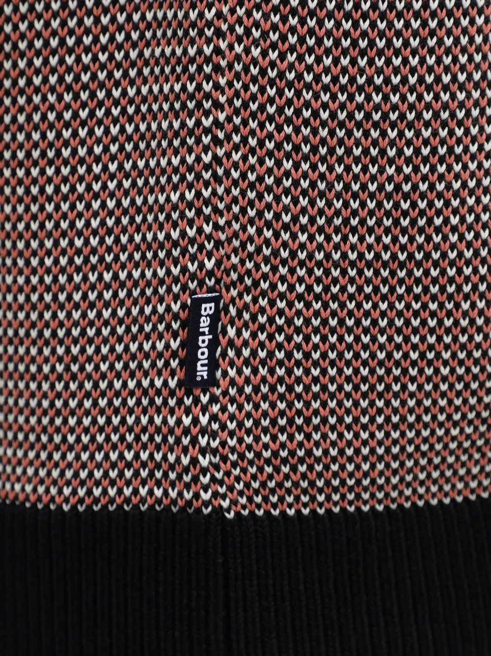 Barbour Wells trui met ronde hals en patroon Blauw