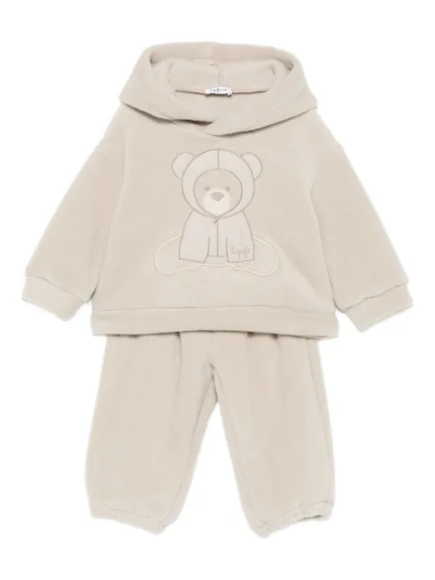 Il Gufo embroidered hooded tracksuit