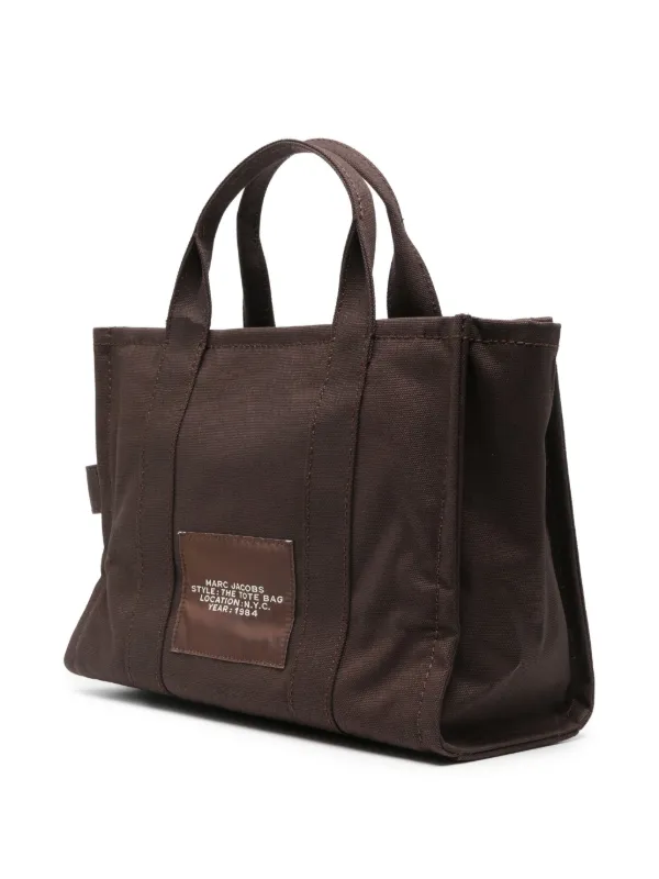 Marc Jacobs The Canvas Medium Tote Bag | Brown | FARFETCH CA