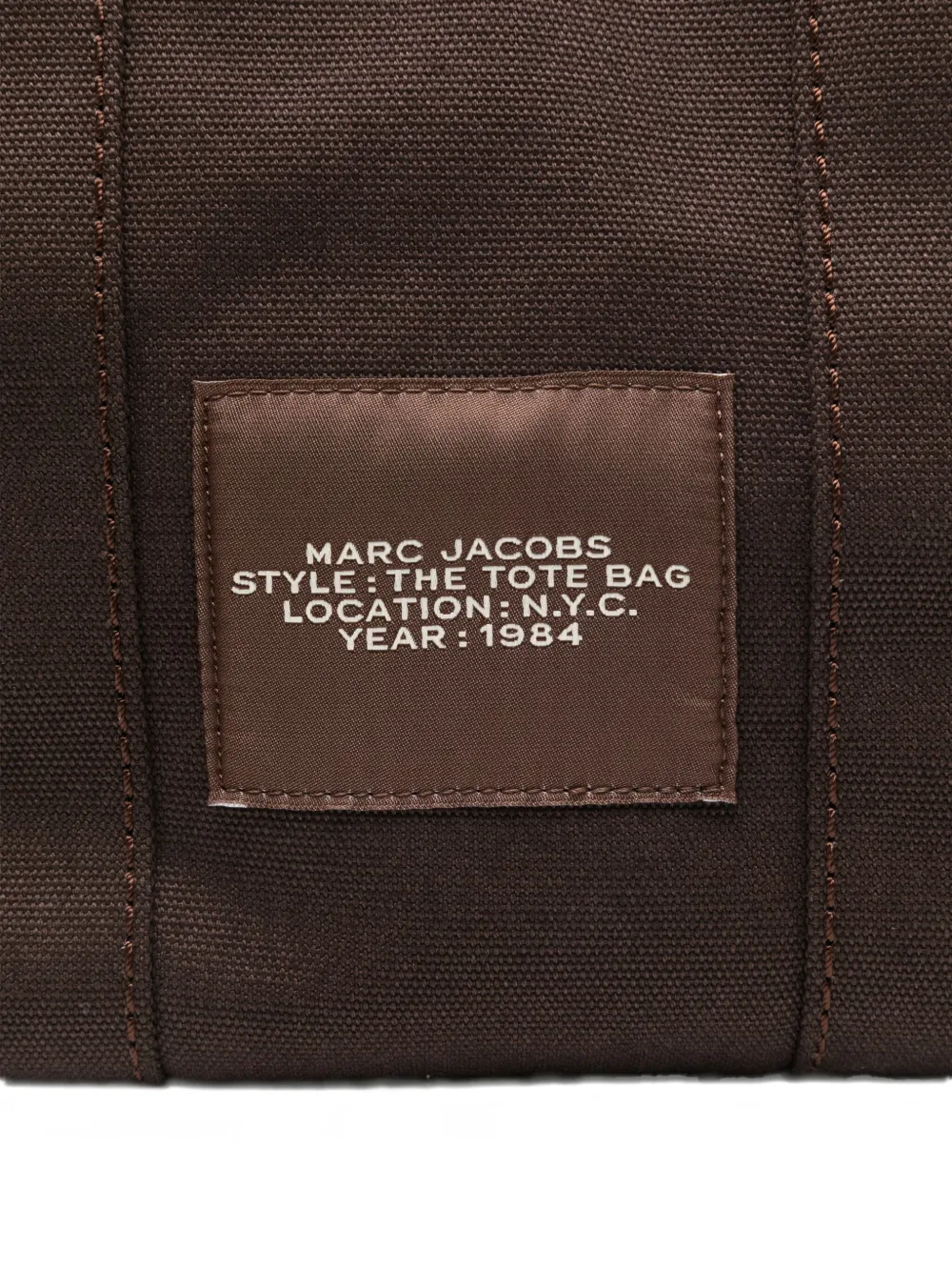 Marc Jacobs The Canvas Small Tote Bag In Brown