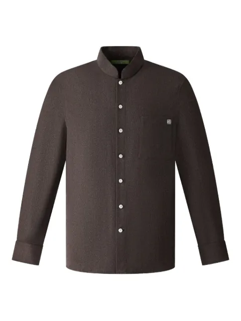 Shanghai Tang buttoned wool shirt