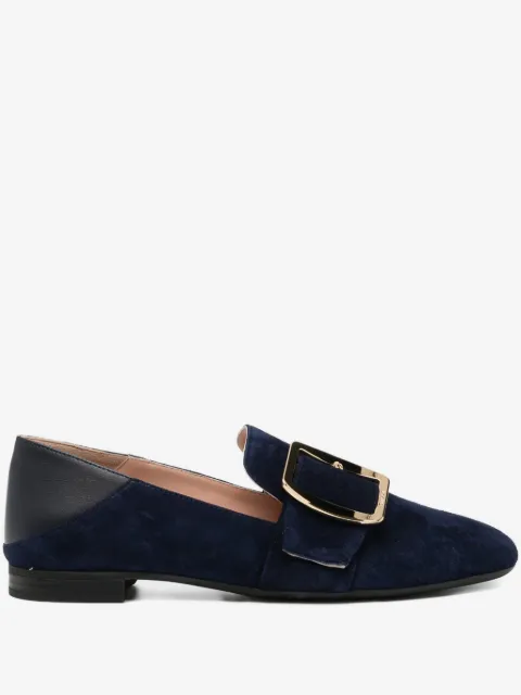 Bally buckle strap loafers