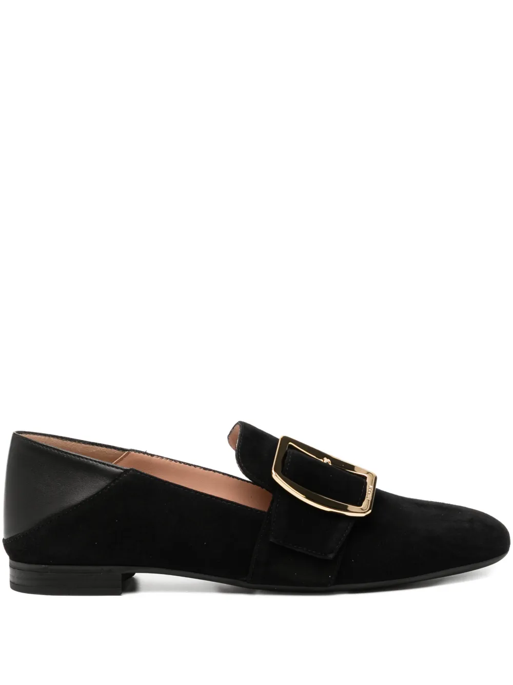 Bally buckle strap loafers - Nero