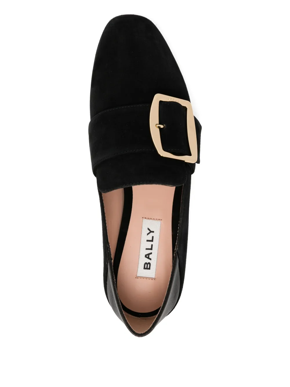 Bally Loafers met gesp Zwart