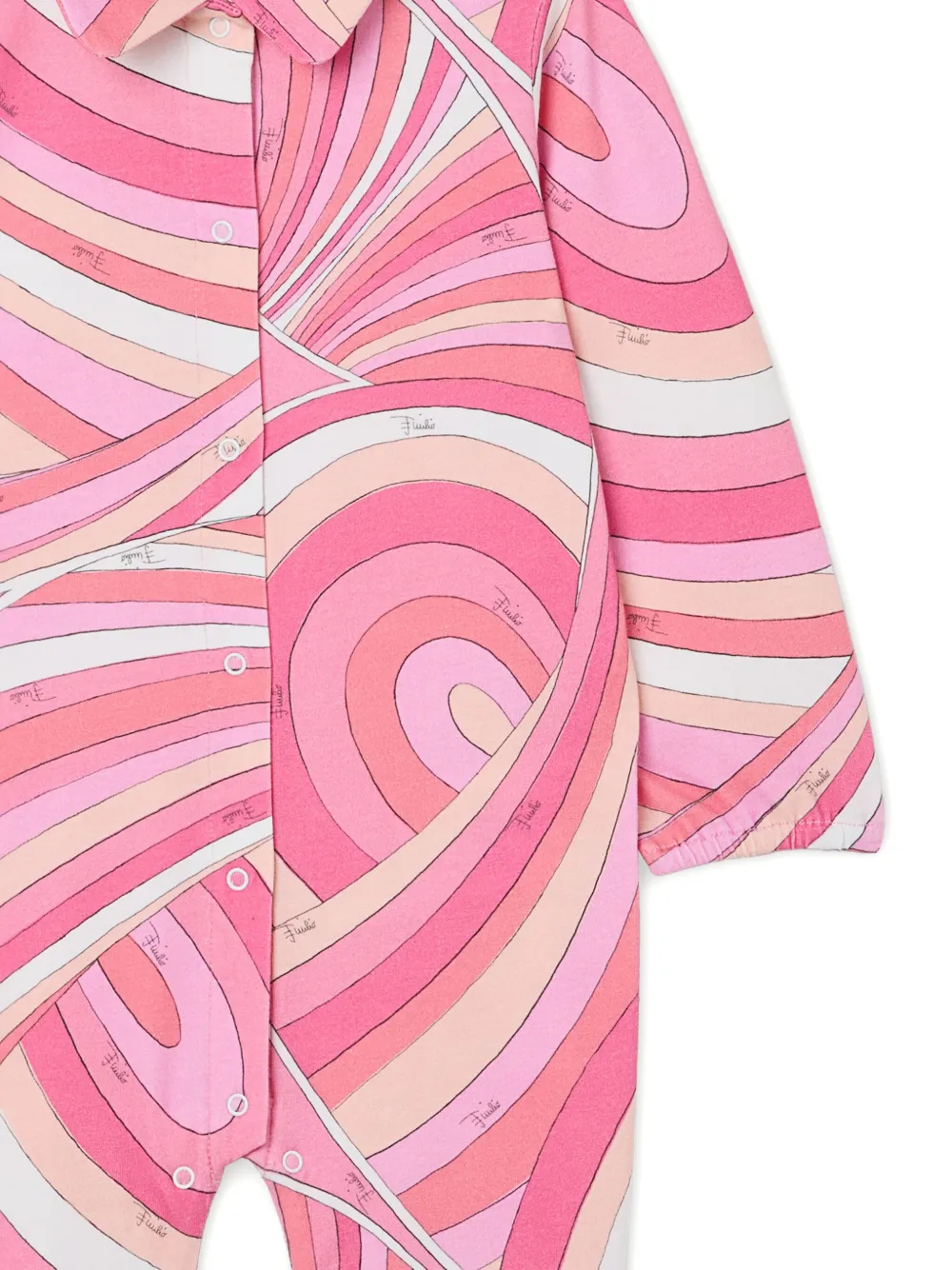 PUCCI Junior Romperset met iride-print Roze