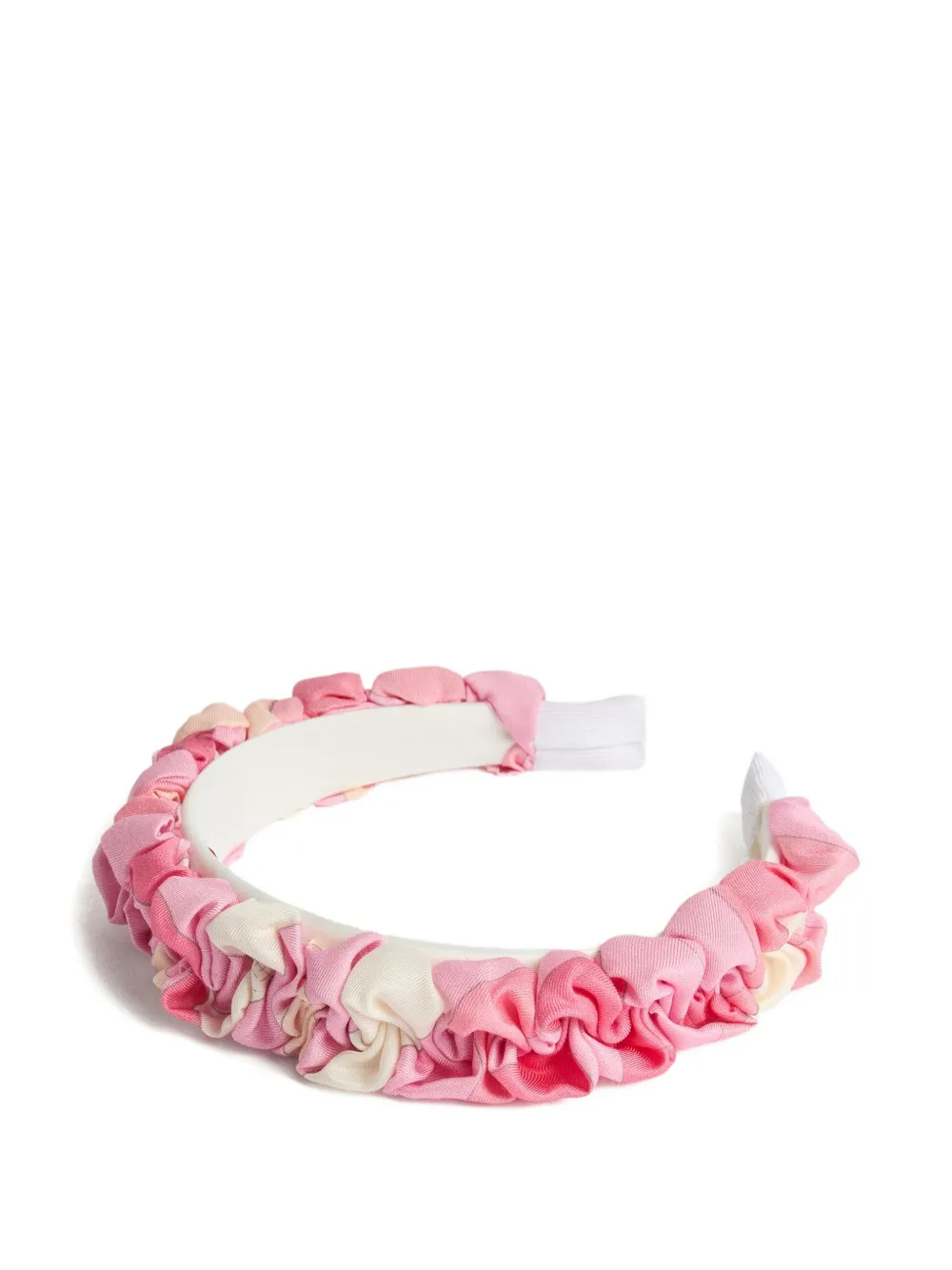 Pucci Junior Ruffled Headband In Pink