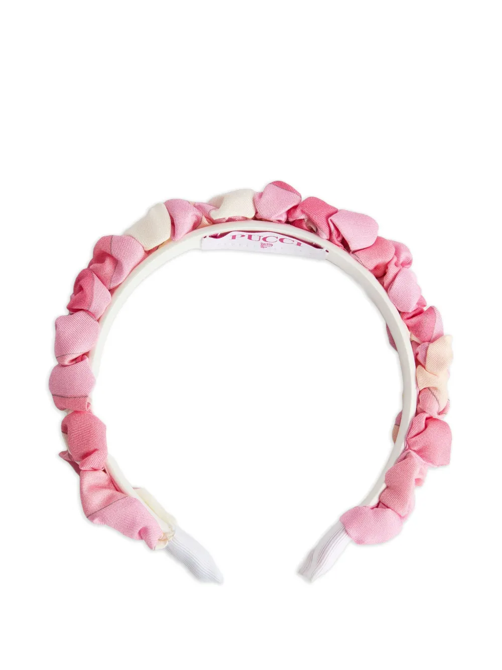 PUCCI Junior diadema con estampado Mormo | rosado | Image 1