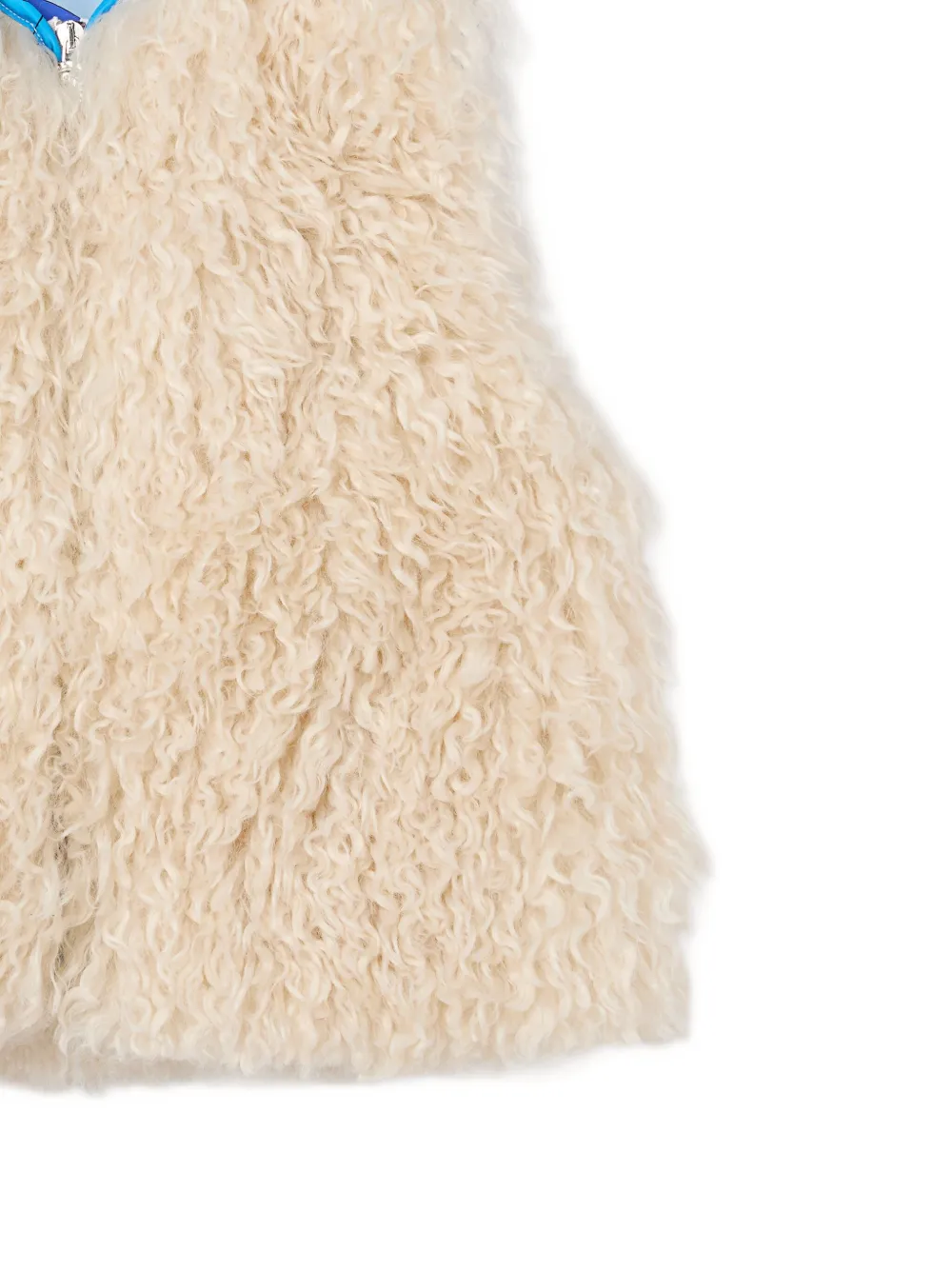 PUCCI Junior Bodywarmer van imitatiebont Beige