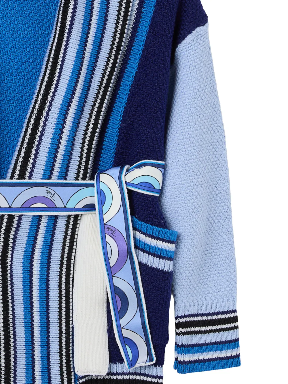 PUCCI Junior Vest met lange mouwen Blauw