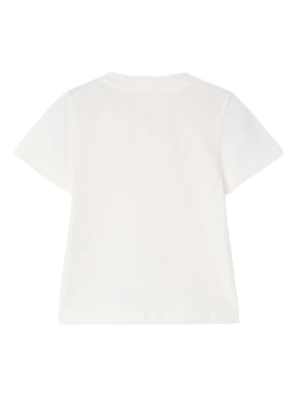 Pucci Junior Logo-print T-shirt In White
