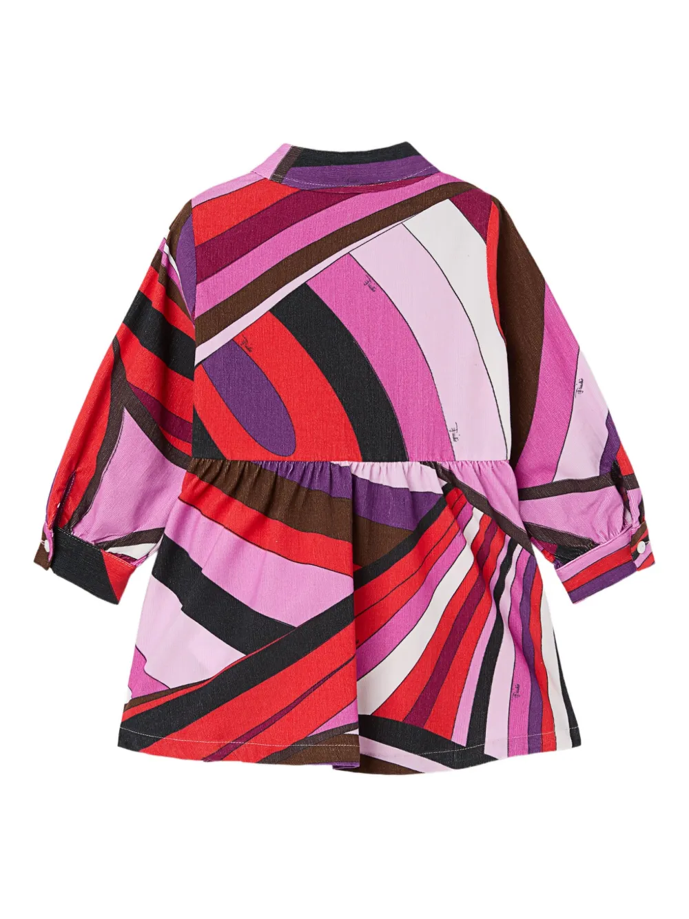 PUCCI Junior Iride-print dress - Roze