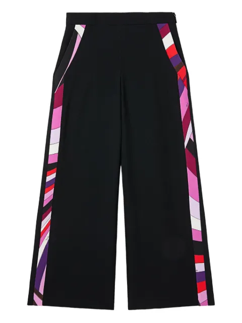 PUCCI Junior printed stripes trousers
