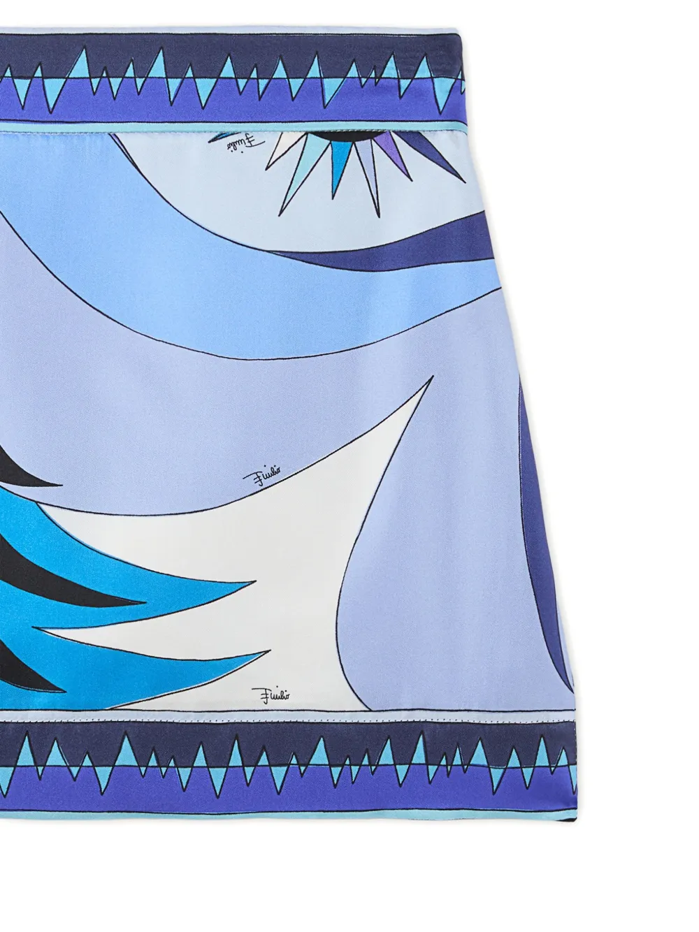 PUCCI Junior Mini-rok met print Blauw