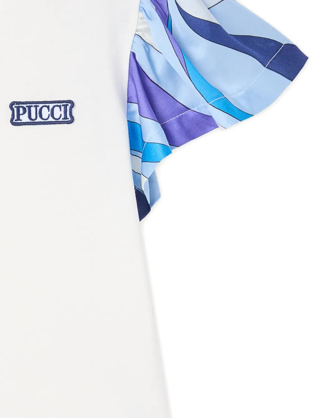 Pucci Junior Short-sleeve T-shirt In White