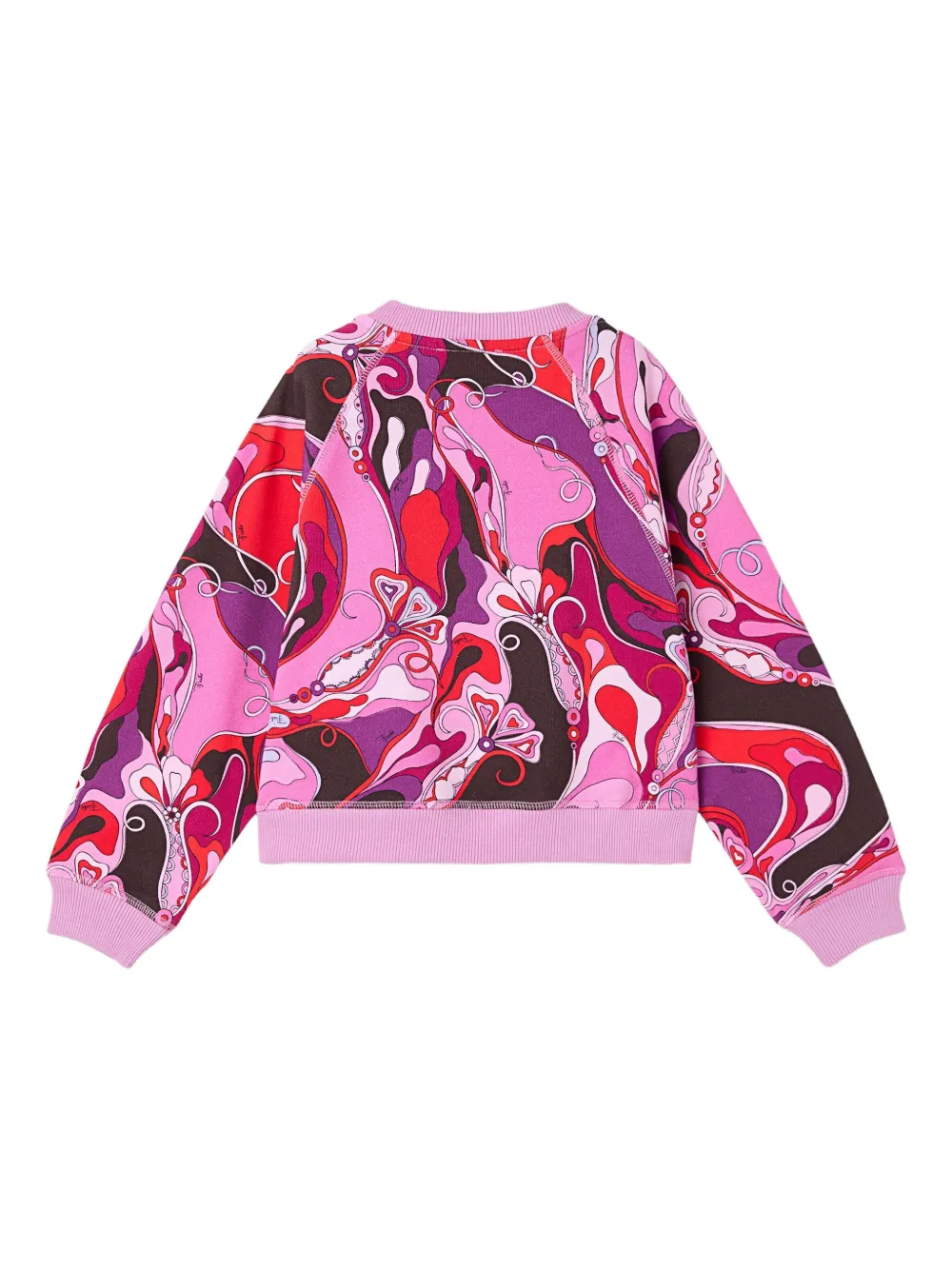 PUCCI Junior Orchidee-print sweatshirt | Girls Hoodies & Sweatshirts | Image 2