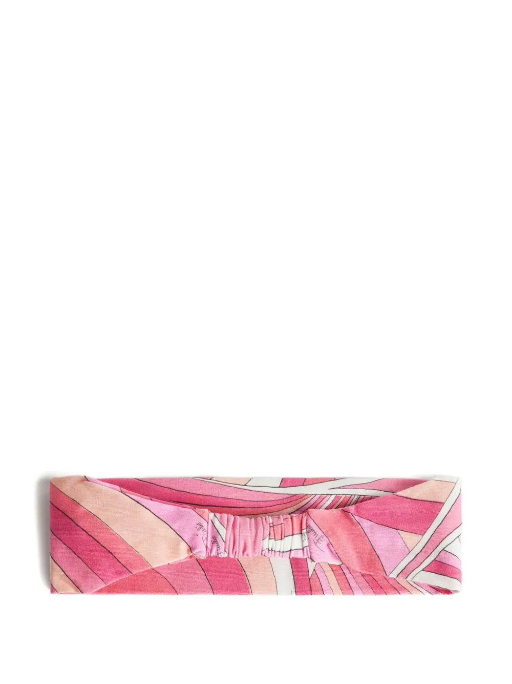 Pucci Junior Iride-print Hairband In Pink