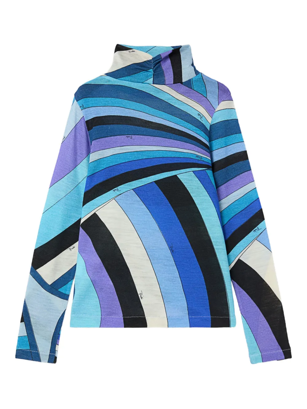 PUCCI Junior haut en tulle à imprimé Iride | Pulls à col roulé | Image 2