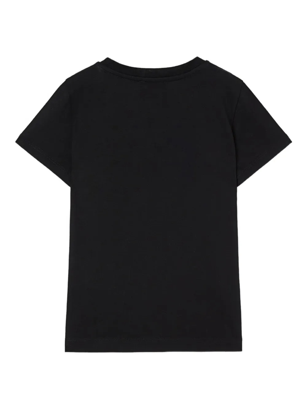 Pucci Junior Embroidered-logo T-shirt In Black