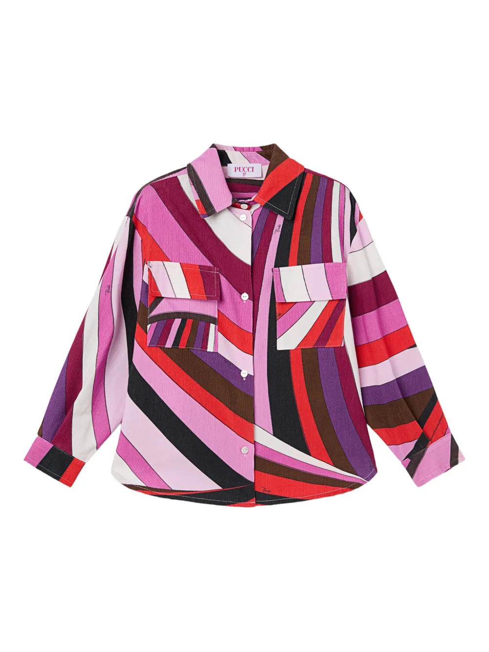 PUCCI Junior jupe à imprimé Iride | rose | Image 1