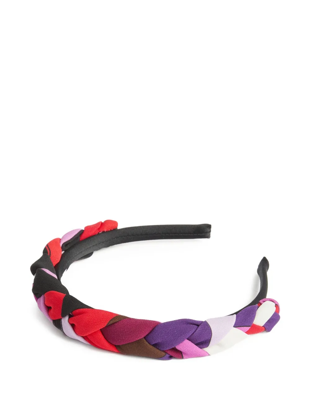 PUCCI Junior diadema trenzada con estampado Iride | Diademas y bandas para el cabello | Image 2