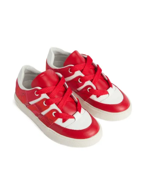 PUCCI Junior Orchidee-print sneakers