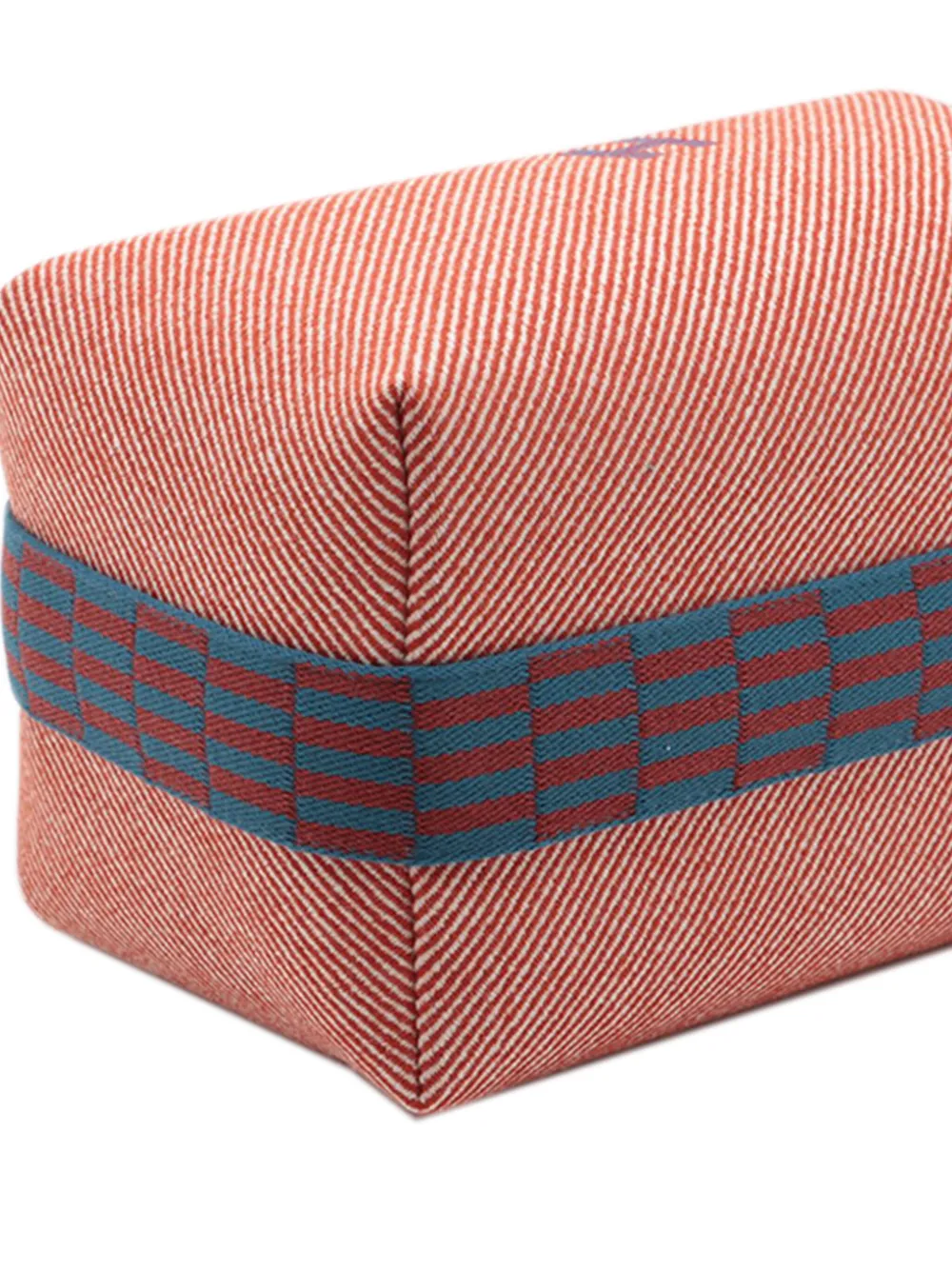 Hermès Pre-Owned 2020-2025 Large Wool Bride A Brac H Natte Case vanity bag | Pre-Owned | Image 2