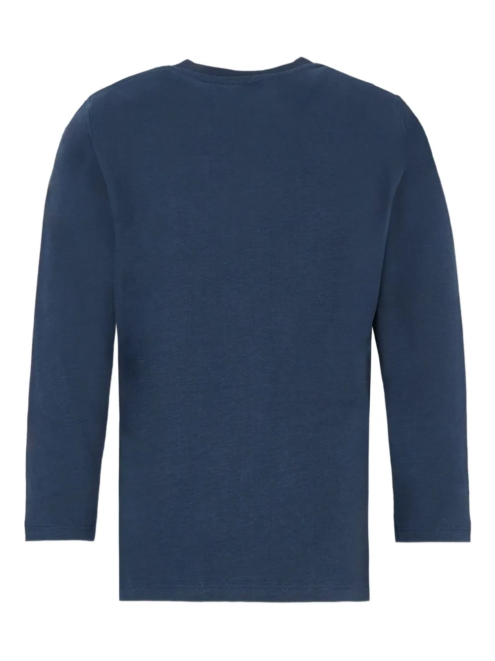 Fay Pocket Long-sleeve T-shirt In Blue