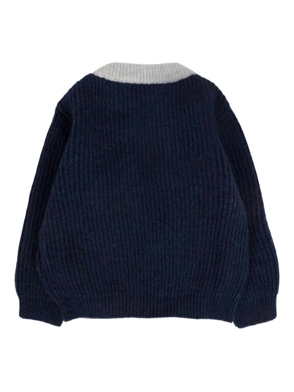 Fay Kids striped crewneck sweater | Knitwear | Image 2
