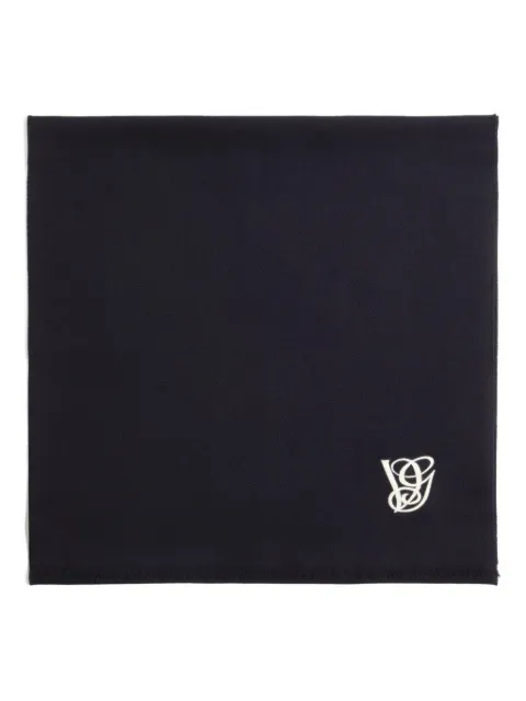 Valentino Garavani embroidery wool scarf